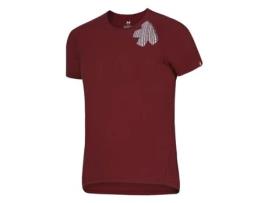 T-Shirt de Homem para Escalada OCUN Blossom Bambu Vermelho (S)