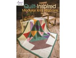 Livro quilt inspired modular knit afghans de suzanne ross (inglês)