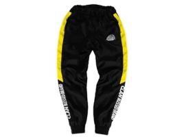 Calças de Homem CLAN Boca Pretas Representam Sintetico Preto (XL)