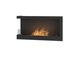Canto 900 esquerda SimpleFire lareira embutida de bioetanol
