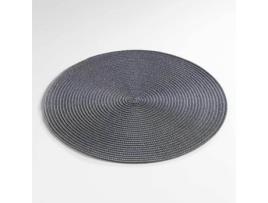 Individual de Mesa Cdaffaires 0 35 Cm Polipropileno Zebulon Antracite DECORLINE