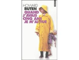 Livro quand j'avais cinq ans je m'ai tue de howard buten (francês)
