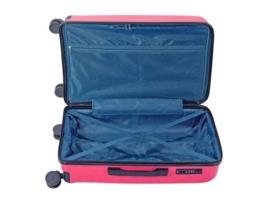 BENZI Mala de Viagem / Trolley Grande 75Cm 4 Rodas Bz5685 Rosa