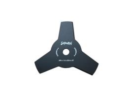 Disco para Roçadeira 3 Dentes Ø 255 Mm Furo Ø25,4Mm Aço Carbono SAMURAI