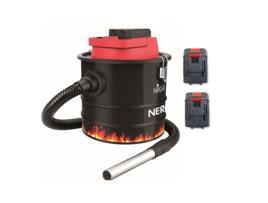 Aspirador de Cinzas 2 Baterias de Lítio 18V 2.0Ah Aspire Et Souffle Tanque 10L NIKLAS