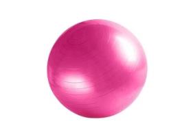 Bola de Ginástica/Fitness Anti-Estouro D. 65 Cm em Pvc Rosa  D-WORK