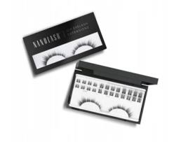 Pestanas Postiças em Clusters para Aplicação em Casa NANOLASH Divine 36 Peças