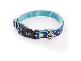 Coleira de Nylon para Cães com Pendente ALTER EGO da Martin Sellier ALTER EGO Azul 23 a 33 x L. 1,5