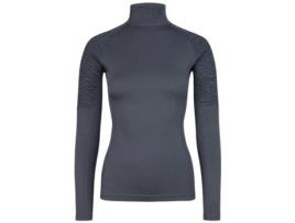Camisola de Mulher JOHAUG Fecho Elevate Lã Azul (S)