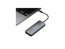 Verbatim Dock 4k Usb-c 1xhdmi 1xrj45 2xusb-c 3xusb3.2 Cardreader