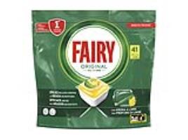 Detergente Loiça Máquina Fairy Tudo Em Um Original 41 Pastilhas