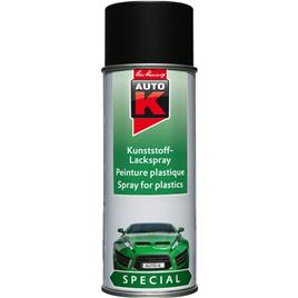 Tinta plástica preto brilhante auto-k 1233097 400ml