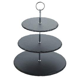 Artesa Slate Tray 3 Round Heights