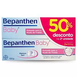 Bepanthen Baby Pomada Muda Da Fralda 2 x 100g