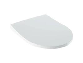 GEBERIT iCon Assento WC Slim com tampa, envolvente, antibacteriano, com mecanismo de fecho suave, branco,