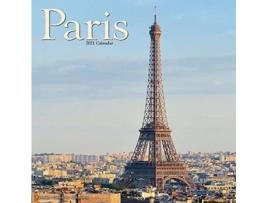 Livro paris 2021 wall calendar de created by avonside publishing ltd (inglês)