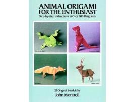 Livro animal origami for the enthusiast de john montroll (inglês)