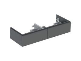 Unidade de Vaidade GEBERIT Icon para Lavatório Duplo 2 Gavetas 118,4X24,7X47,6 Cm 502314