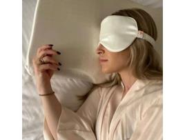 Fronha para Almofada de Dormir Anti-Rugas Ergo INPHYSIO em Seda de Amoreira 22 Mm Branca