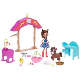 Enchantimals Viveiro Do Bunyard E Trotador Haydie Horse One Size Multicolour