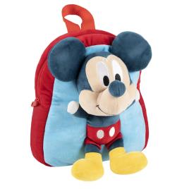 Mochila Peluche Mickey 3D 23cm