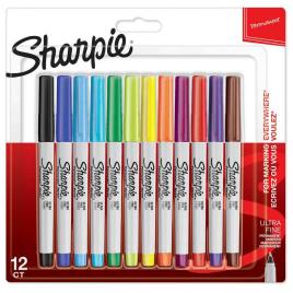 Sharpie Marcadores Permanentes Uf 12 Unidades One Size Multicolor