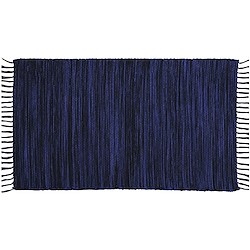 Passadeira algodão PENICHE 60X200CM AZUL NAVY