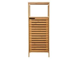 Armário de Banheiro de Pé em Bambu
