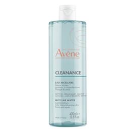 Avène Água Micelar Cleanance, limpeza e desmaquilhagem da pele oleosa 400 ml