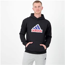 adidas Oly - Preto - Sweatshirt Capuz Homem tamanho L