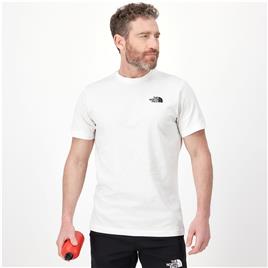 The North Face Redbox - Branco - T-shirt Montanha Homem tamanho L