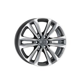 Jante de alumínio mak safari6 8x18 6x139.7 et35 frente metal de pistola polido