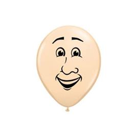 100 Balões 5' impressos 'Cara de Homem'