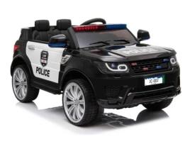Carro Elétrico Da Polícia para Crianças Mercedes Gle63 Amg Preto 0-6 Anos 12V