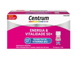 Suplemento Centrum Energia&vitalidade 50+ 7mlx15