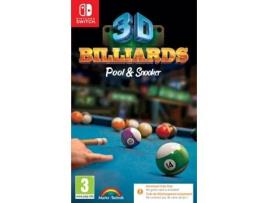 Pré-venda Jogo Nintendo Switch 3D Billiard Pool & Snooker (Código de Descarga na Caixa)