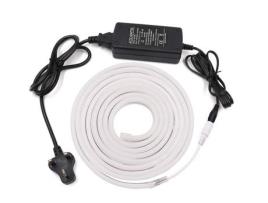 Tira Led NEON NEON Efeito Flexível e Impermeável Branco