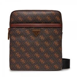 Guess BANDOLERA TORINO BROWN, Marrón - Ref.