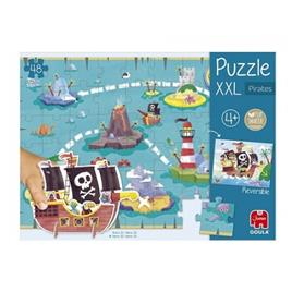 Puzzle Goula Jumbo XXL Piratas 48 Peças