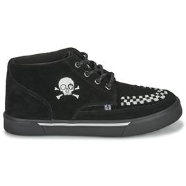 TUK  Sapatilhas de cano-alto CREEPER SNEAKER  Preto Disponível em tamanho para senhora. 38,39.Mulher > Sapatos > Tenis