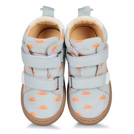 Easy Peasy  Sapatilhas de cano-alto MY DEBOO VELCRO  Cinza Disponível em tamanho para rapaz 24,25.Criança > Menino > Sapatos > Tenis
