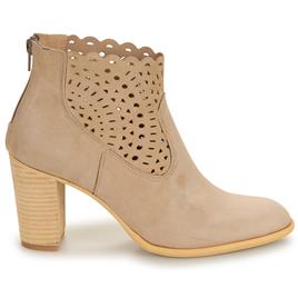 Myma  Botins -  Bege Disponível em tamanho para senhora. 37,38,39,40.Mulher > Sapatos > Botins