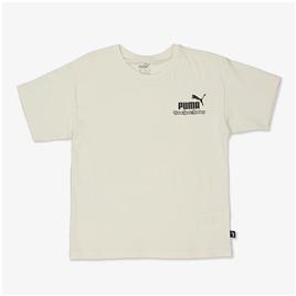 T-shirt Puma - Branco - T-shirt Rapaz tamanho 16