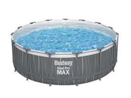 Piscina Redonda Bestway Com Acessorios E Led 457x107cm