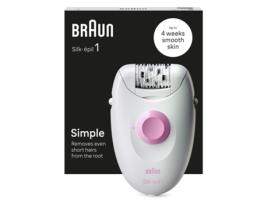 Depiladora BRAUN Silk Epil S3 SE3-031 Essential 1Un (Arranque - Multi-zonas - Corrente)