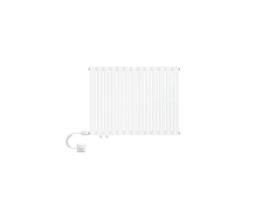 Radiador De Dupla Camada De Tubo Oval Branco 780X600 Mm Com Barra De Aquecimento 600W ML-DESIGN