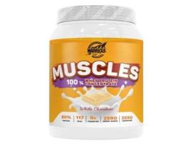 Muscles Morango Proteína Concentrada de Soro MARVELOUS NUTRITION