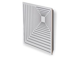Acer - Madeira Painel perfurado - Branco