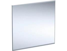 GEBERIT Option Plus LichtEspelho Mit Direkter Und Indirekter Beleuchtung Breite 75Cm Aluminium Gebürstet/Silberfarben 501072001,