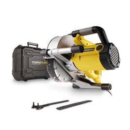 Powerplus 1800w 150 Mm Wall Slotter 2 Pieces Dourado